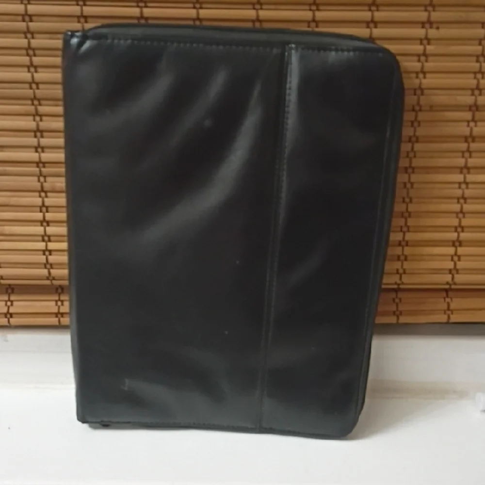 Brown Leather Binder